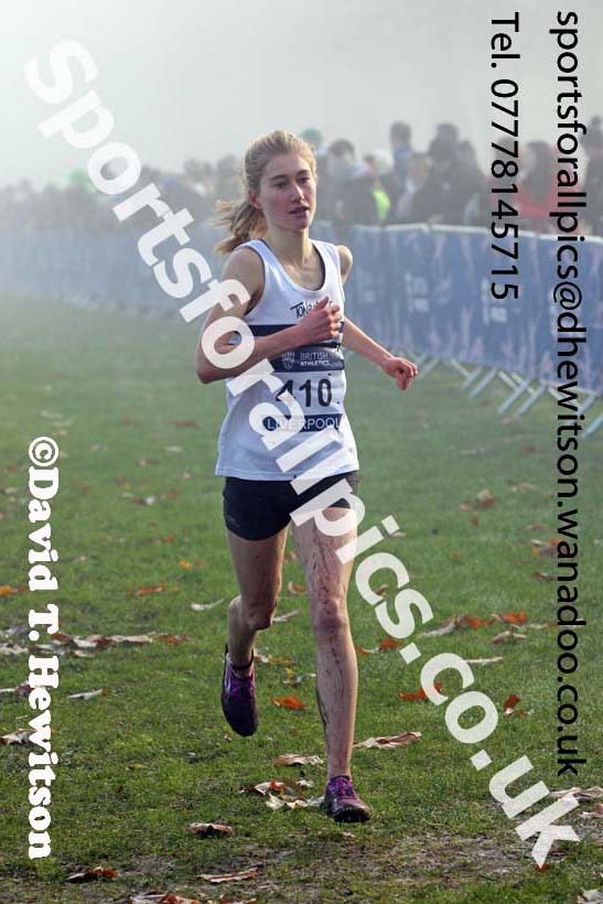 Womens under-17s and Juniors, European Cross Country Trials, Sefton Park, Liverpool. Photo: David T. Hewitson/Sports for All Pics
